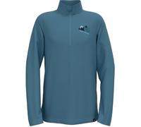 Odlo Berra Kids Graphic I Midlayer - Sudadera de Forro Polar Unisex para niños y niñas, con Cierre de Cremallera