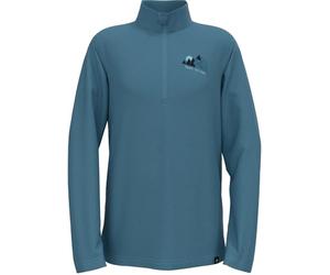 Odlo Berra Kids Graphic I Midlayer - Sudadera de Forro Polar Unisex para niños y niñas, con Cierre de Cremallera