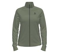 Odlo Berra Midlayer-Chaqueta, Verde, Small para Mujer