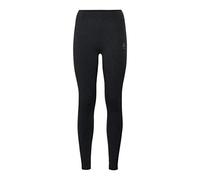 Odlo Bl Bottom Long Performance Warm Pantalon, Mujer, Black - odlo Concrete Grey, S