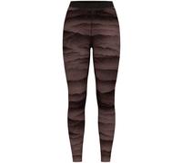 ODLO Bl Bottom Long Ridgeline W - Mujer - Marrón / Negro - talla XS- modelo 2025