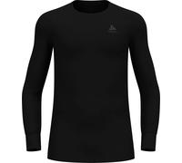 Odlo - BL Top Crew Neck LS Active Warm Eco M Black - Talla L - Negro Negro L