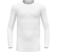 Odlo - BL Top Crew Neck LS Active Warm Eco M White - Talla L - Blanco Blanco L