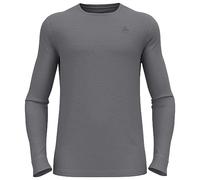 ODLO Bl Top Cuello Redondo L/S Merino 260 Camiseta, Negro, L para Hombre