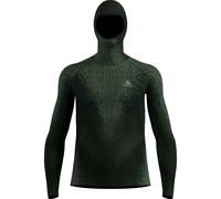 Odlo - BL Top Facemask LS Blackcomb Eco M Urban Chic - Talla S - Verde Verde S