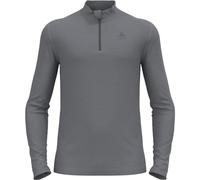 Odlo Bl Top Turtle Neck L/S Half Zip Merino 2 Undershirt, Negro, XX-Large para Hombre
