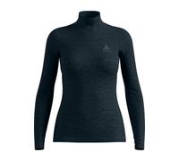 Odlo Bl Top Turtle Neck L/S Half Zip Merino 200 Undershirt Mujer (Pack de 1)