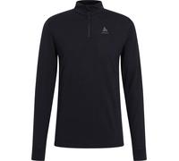 ODLO Merino 200 Bl Top Turtle Neck L/s Half Zip - Hombre - Negro - talla S- modelo 2025