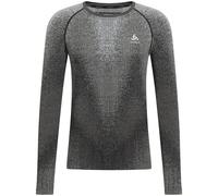 ODLO Blackcomb Eco Bl Top Crew Neck L/s - Hombre - Gris / Negro - talla M- modelo 2026