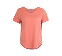 Odlo Camisa de Mujer S/S Cuello Redondo etel - Camiseta para Mujer, Mujer, Camiseta para Mujer., 350931, Lantana, Small