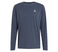 Camiseta de running odlo neck l/s zeroweight chill-t hombre azul L