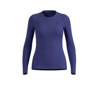 Odlo camiseta manga larga Merino 200 vêtement running femme S Bleu marine