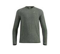 ODLO Camiseta de running para hombre Essentials Seamless oliva | XXL