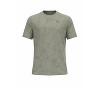 ODLO Zeroweight Engineered Chill-tec Crew Neck S/s - Hombre - Gris - talla S- modelo 2025