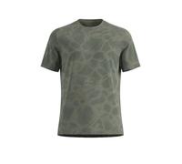 ODLO Zeroweight Engineered Chill-tec - Hombre - Gris / Verde - talla XL- modelo 2025