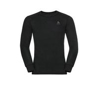 ODLO Camiseta funcional para hombre ACTIVE WARM ECO Base Layer negro | XXL