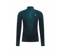ODLO Camiseta interior con cremallera Blackcomb para hombre azul | S