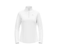 ODLO Camiseta interior con cremallera para mujer Besso Mid Layer blanco | XL