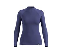 ODLO Camiseta interior de mujer Natural Merino 260 1/2 Zip azul | M