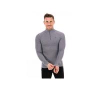 Odlo - BL Top Turtle Neck LS Half Zip Active Warm Eco M Steel Grey Melange - Talla S - Gris Gris S