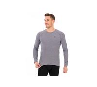 Odlo Ropa interior térmica para hombre Active Warm manga larga I Camiseta térmica I Ropa interior térmica para esquiar con cuello redondo