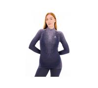 ODLO Performance Warm Blackcomb Bl Top Turtle Neck L/s Half Zip W - Mujer - Violeta - talla XS- modelo 2025