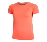 Odlo Damen Performance X-Light Eco Top Crew Neck Laufbekleidung Unterhemd Living Coral - Koralle S