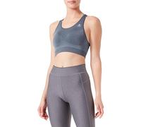 ODLO Damen Seamless Medium Ceramicool Sport-BH Sujetador Deportivo, Negro, S De Las Mujeres