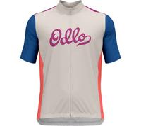 Maillot Odlo The Essentials Heritage manga corta blanco violeta - M
