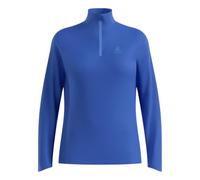 Odlo Essential Mid Layer 1/2 Zip Camiseta Running Mujer | Cómoda y ligera media cremallera media capa para correr y hacer senderismo
