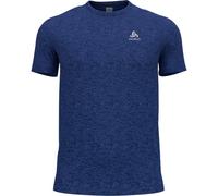 Odlo Essential Seamless Camiseta de Running Hombres Azul Oscuro - Limoges Melange XL
