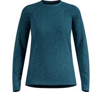 Odlo Essential Seamless Camiseta de Running Mujeres Color petróleo - Reflecting Pond Melange XS