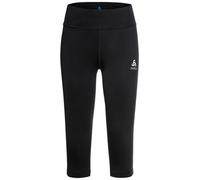 Mallas de running odlo tights 3/4 essential mujer negro S