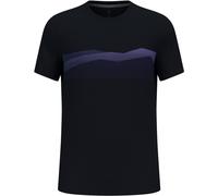 Odlo - F-Dry Ridgeline T-Shirt Crew Neck S/S M Black - Afterparty - Talla M - Negro Negro M
