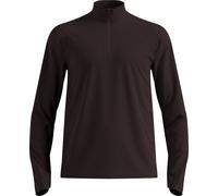 Odlo - Forros polares - Essential Thermal Mid Layer 1/2 Zip M Espresso - Talla L - Marrón Marrón L