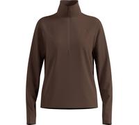 Odlo - Forros polares mujer - Essential Thermal Mid Layer 1/2 Zip W Brown Granite - Talla M - Marrón Marrón M