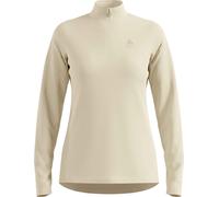 Odlo - Forros polares mujer - Mid Layer Half Zip Essentials Light W Agate Gray - Talla S - Gris Gris S