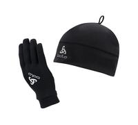Odlo gorro Polyknit ECO y guantes M Negro