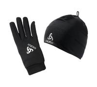 Odlo gorro Polyknit y guantes Bonnets / Gants déstockage S Noir