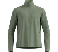 ODLO Grid Fleece Fz - Hombre - Verde - talla L- modelo 2025