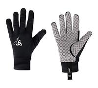 Odlo Guantes unisex Aeolus Light, Negro, XS