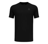 Odlo Herren Merino 160 Baselayer Crew tee Laufbekleidung Laufshirt Black - Schwarz XL