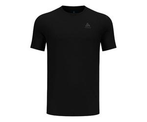 Odlo Herren Merino 160 Baselayer Crew tee Laufbekleidung Laufshirt Black - Schwarz XL