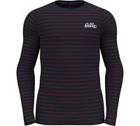 Odlo Hombre Camisa de manga larga con estampado de rayas ACTIVE WARM ORIGINALS ECO