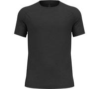 ODLO Essential 365 T-shirt Crew Neck S/s - Hombre - Negro - talla L- modelo 2025