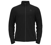 Odlo Camiseta de Manga Larga con Cierre Berra Sweatshirt, Hombre, Negro, XXL