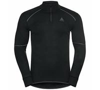 Odlo Hombre Camiseta de manga larga de ropa interior funcional con cremallera ACTIVE X-WARM ECO