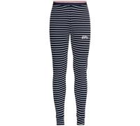 Odlo Hombre Pantalón largo de ropa interior funcional con estampado de rayas ACTIVE WARM ORIGINALS ECO