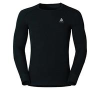 ODLO Active Warm Eco Bl Top Crew Neck L/s - Hombre - Negro - talla XXL- modelo 2024