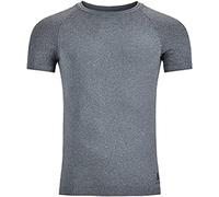 Odlo Hombres Bl Top Crew Neck Shortsleeve Performance Light Eco Laufbekleidung Camiseta De Running Grey Melange - Gris L